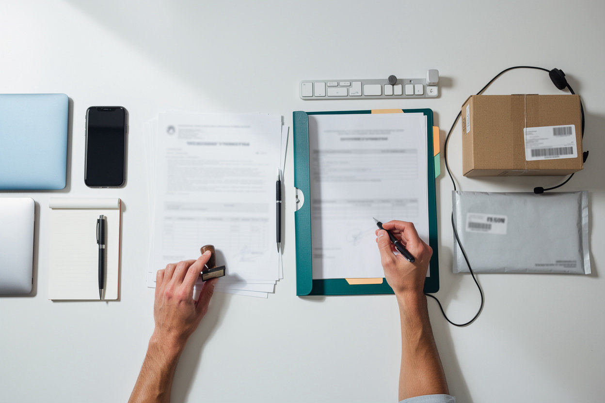 Moscow customs broker process flow - import export clearance documentation and delivery steps